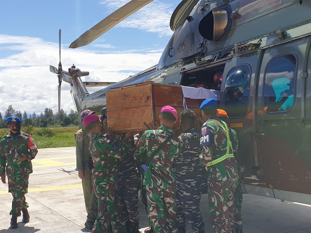 Prajurit TNI AL Gugur Diserang KSTP di Kalikote Papua